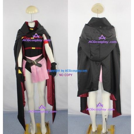 Magical Girl Lyrical Nanoha Fate Testarossa Cosplay Costume whole set  ACGcosplay