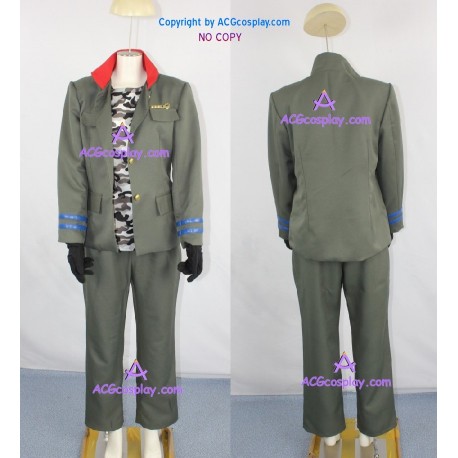 Katekyo Hitman Reborn! Mukuro Rokudo Cosplay Costume include the metal pin