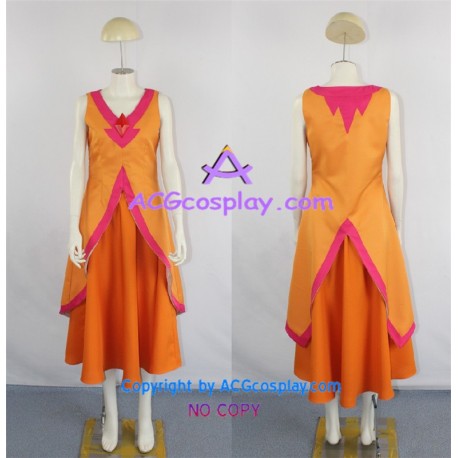 Adventure Time Flame Princess Cosplay Costume